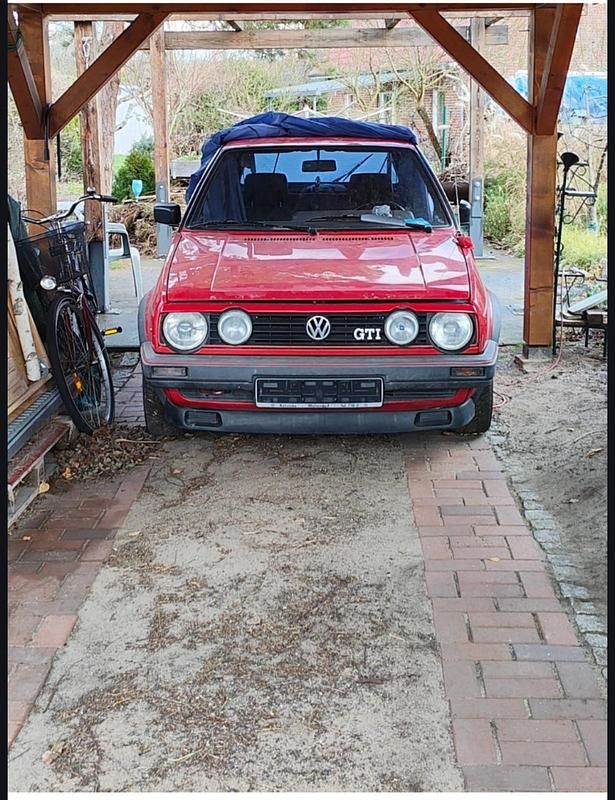 Gebraucht VW Golf II GTI 107 PS (78 kW) 1988 Rot Kleinwagen