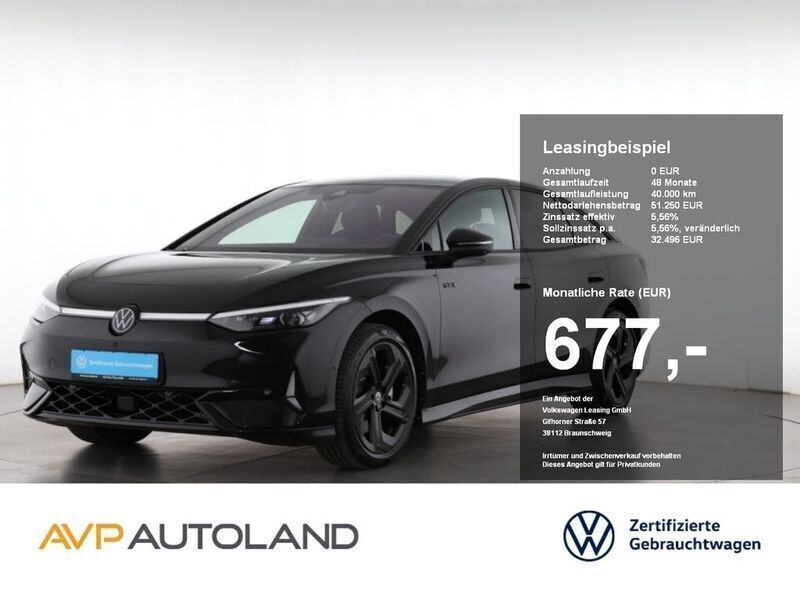 Schwarz Gebraucht 2024 VW ID.7 GTX Limousine | 51.220 € - Bild 1/4
