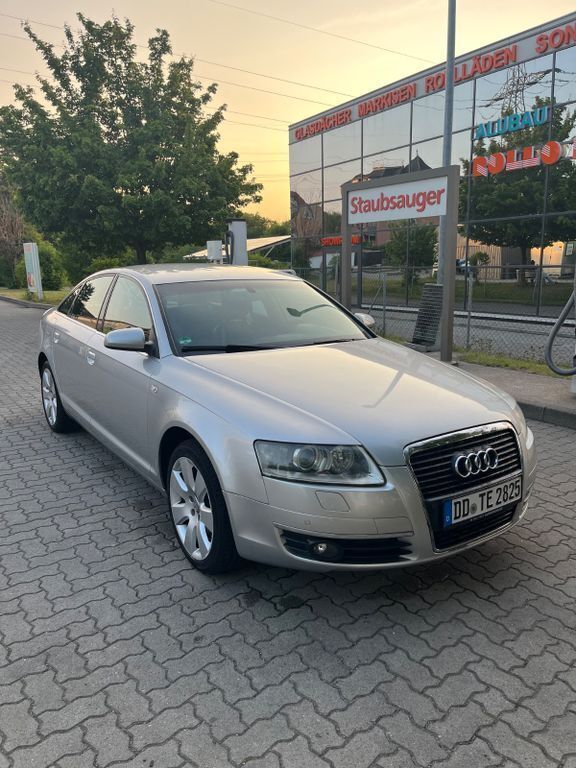 Silber Gebraucht 2008 Audi A6 Ambiente Limousine | 6.200 € (Fairer Preis) - Bild 1/4