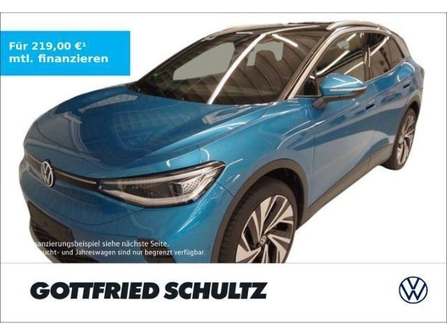 Blau Gebraucht 2024 VW ID.4 Pro SUV | 43.450 € (Fairer Preis) - Bild 1/4