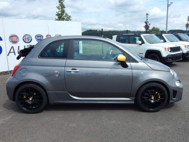 Gebraucht Abarth 595C Pista 160 PS (117 kW) 2017 Grau metallic Cabrio