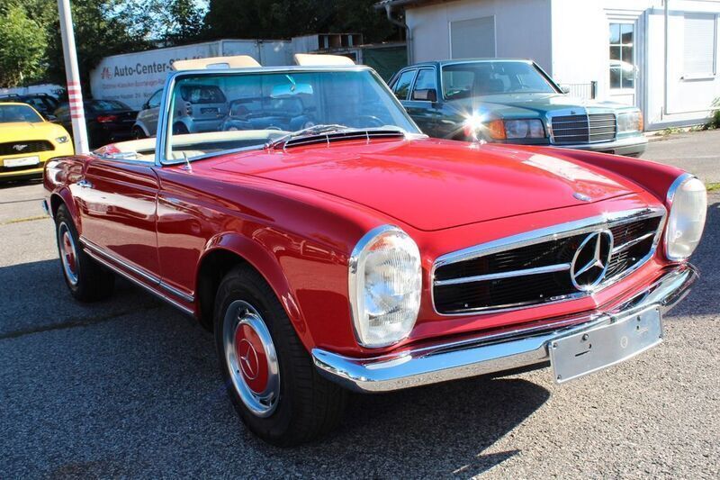 Gebraucht Mercedes W113 150 PS (110 kW) 1966 Rot Cabrio