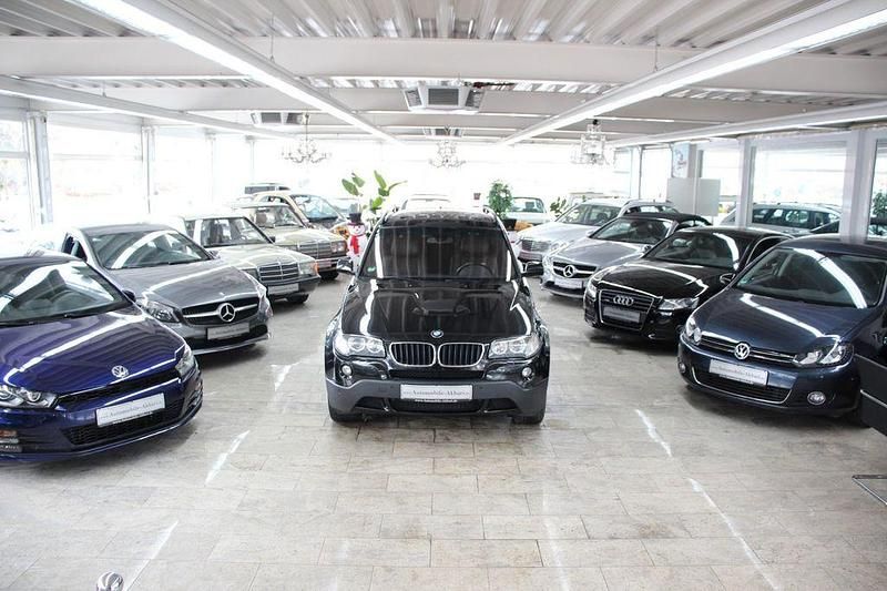 Black sapphire metallic Gebraucht 2008 BMW X3 Comfort Edition SUV | 4.850 € (Guter Preis) - Bild 1/4