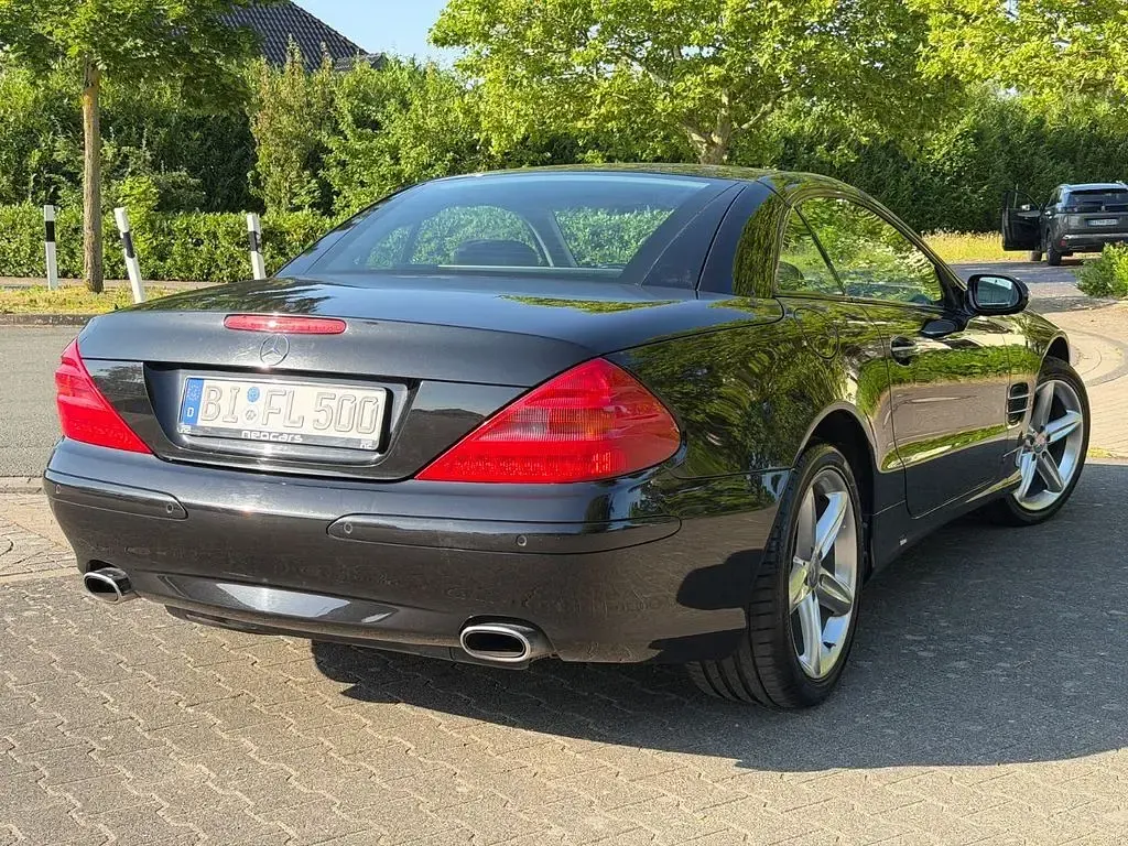 Gebraucht Mercedes SL500 306 PS (225 kW) 2002 Schwarz Cabrio