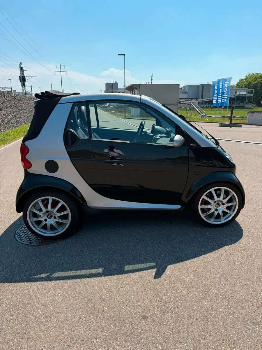 Gebraucht Smart ForTwo Cabrio Brabus 71 PS (52 kW) 2004 Schwarz Cabrio