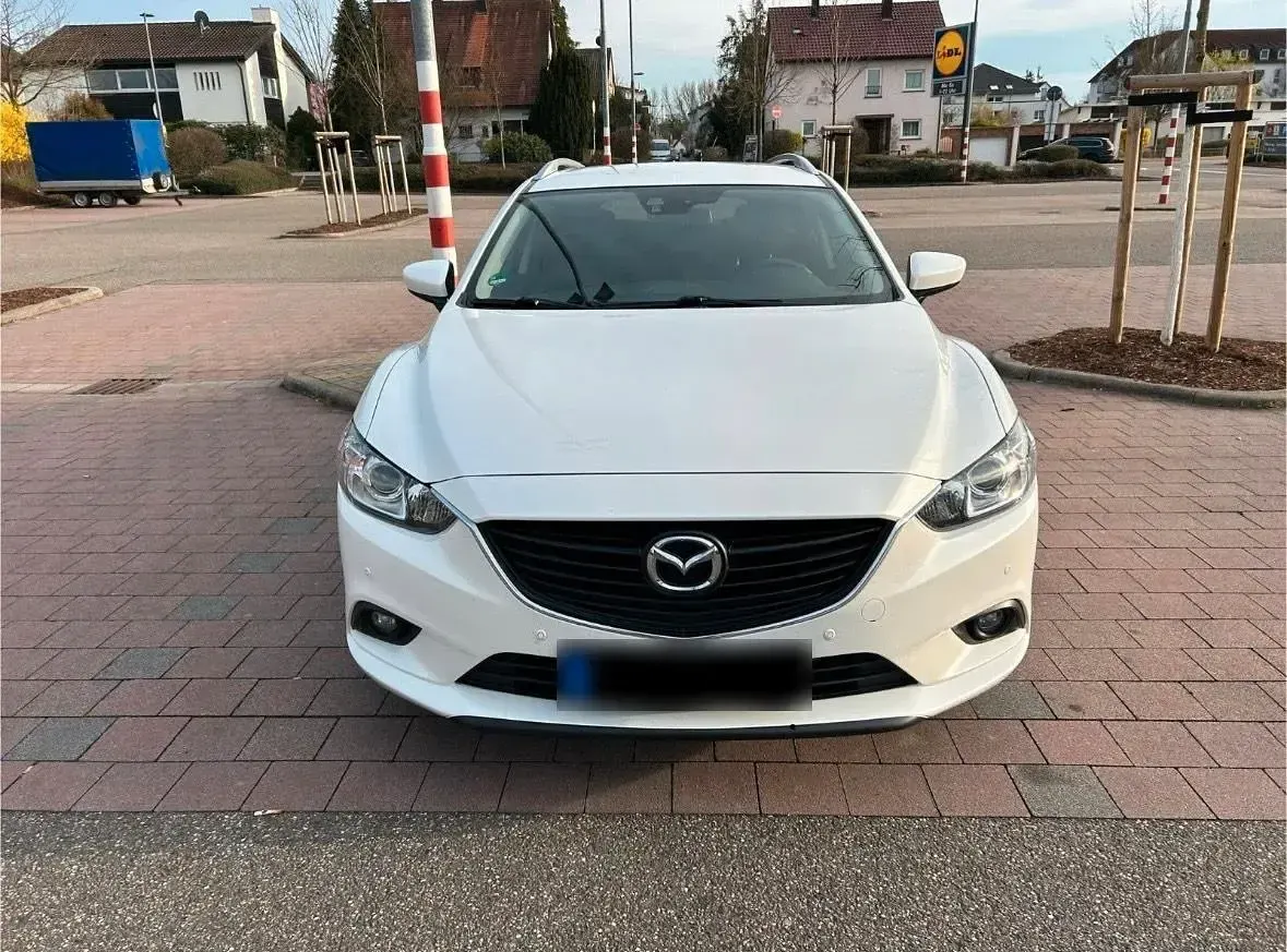 Usata Mazda 6 150 CV (110 kW) 2014 Bianco Station wagon
