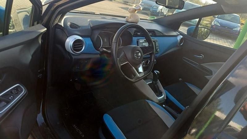 Gebraucht Nissan Micra Visia 71 PS (52 kW) 2018 Schwarz Kleinwagen