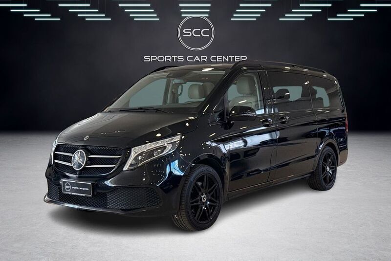 Schwarz Gebraucht 2020 Mercedes V300 Van / Kleinbus | 49.800 € (Superpreis) - Bild 1/3