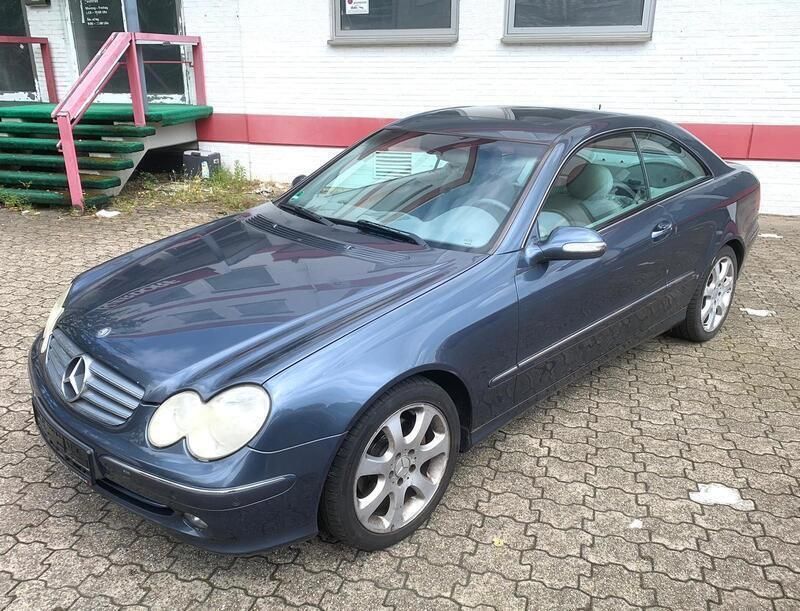 Blau Gebraucht 2002 Mercedes CLK240 Coupé | 2.500 € (Superpreis) - Bild 1/4