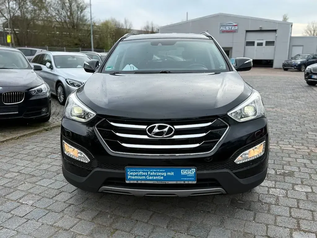 Gebraucht Hyundai Santa Fe Style 197 PS (144 kW) 2013 Phantom black SUV