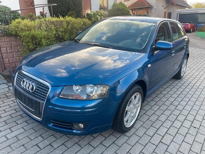 Blau Gebraucht 2007 Audi A3 Sportback Ambition Kleinwagen | 5.000 € (Fairer Preis) - Bild 1/4