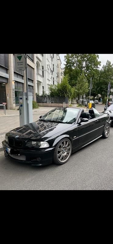 Schwarz Gebraucht 2002 BMW 330 Cabriolet M Sport Cabrio | 12.000 € (Superpreis) - Bild 1/4