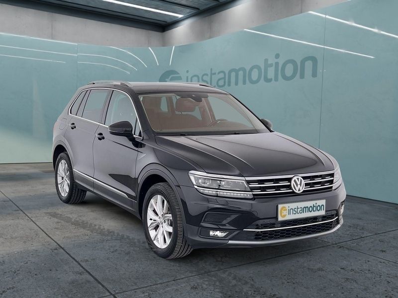 Schwarz Gebraucht 2020 VW Tiguan Highline SUV | 31.420 € (Fairer Preis) - Bild 1/3