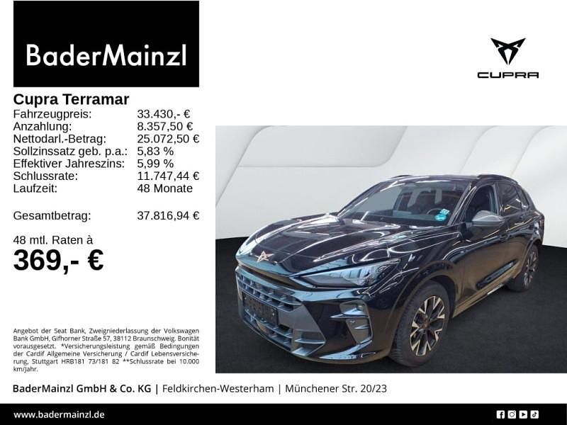 Schwarz Gebraucht 2025 Cupra Terramar SUV | 33.430 € - Bild 1/3