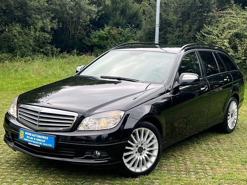 Schwarz Gebraucht 2008 Mercedes C180 Kombi | 4.990 € (Fairer Preis) - Bild 1/4