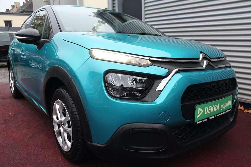 Gebraucht Citroën C3 Feel 82 PS (60 kW) 2022 Grün Kleinwagen