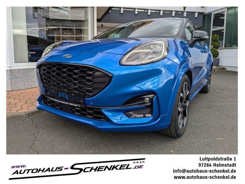 Blau Gebraucht 2020 Ford Puma ST-Line X SUV | 18.930 € (Fairer Preis) - Bild 1/4