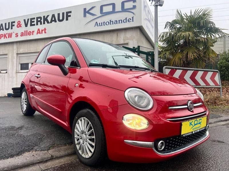 Rot Gebraucht 2017 Fiat 500 Lounge Cabrio | 8.900 € (Fairer Preis) - Bild 1/4