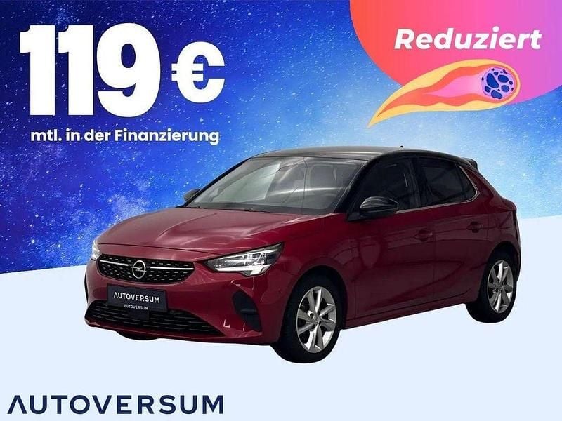 Lackierung peperoncino red/typ Gebraucht 2023 Opel Corsa Elegance Limousine | 15.445 € (Fairer Preis) - Bild 1/3