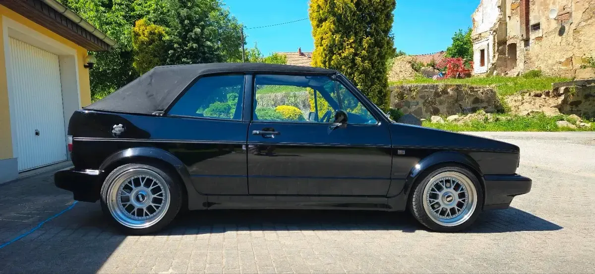 Gebraucht VW Golf Cabriolet 98 PS (72 kW) 1992 Schwarz Cabrio