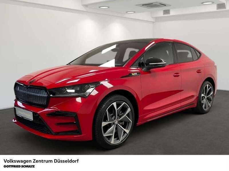 Rot Gebraucht 2023 Skoda Enyaq iV RS SUV | 39.590 € (Guter Preis) - Bild 1/4
