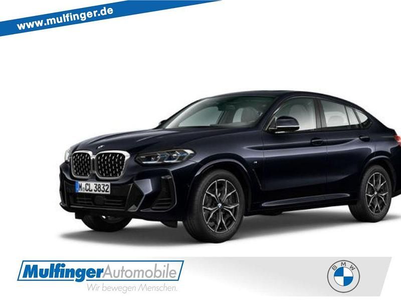 Carbonschwarz (metallic) Gebraucht 2024 BMW X4 M Sport SUV | 58.440 € (Superpreis) - Bild 1/4