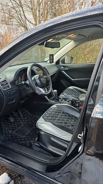 Gebraucht Mazda CX-5 Prime-Line 150 PS (110 kW) 2015 Schwarz SUV