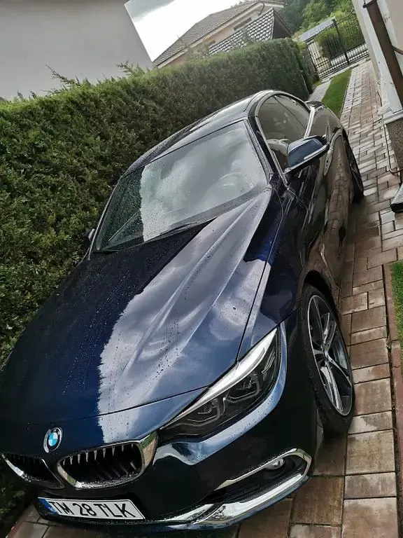 Gebraucht BMW 430 Cabriolet Luxury Line 252 PS (185 kW) 2018 Blau Cabrio