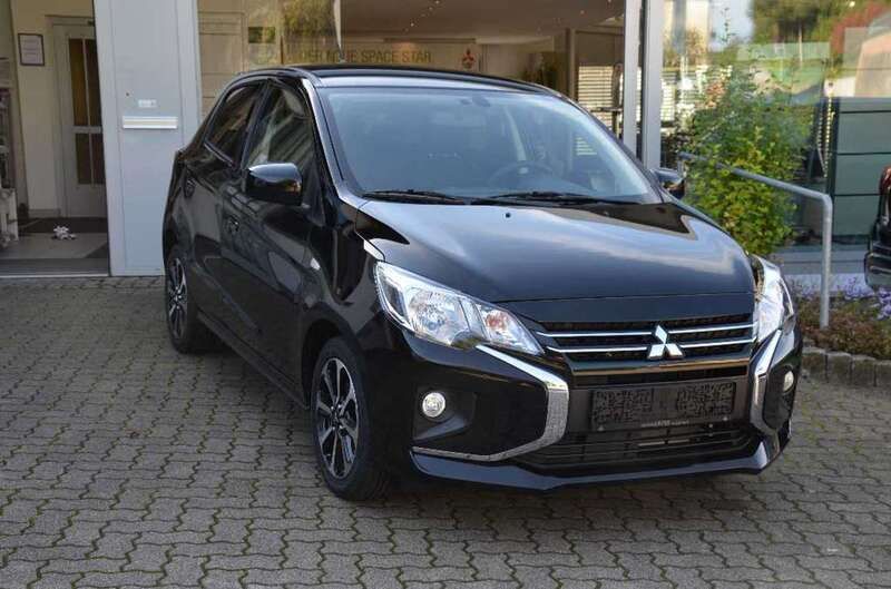 Pianoschwarz Gebraucht 2023 Mitsubishi Space Star Select+ Kleinwagen | 16.800 € (Etwas zu teuer) - Bild 1/2