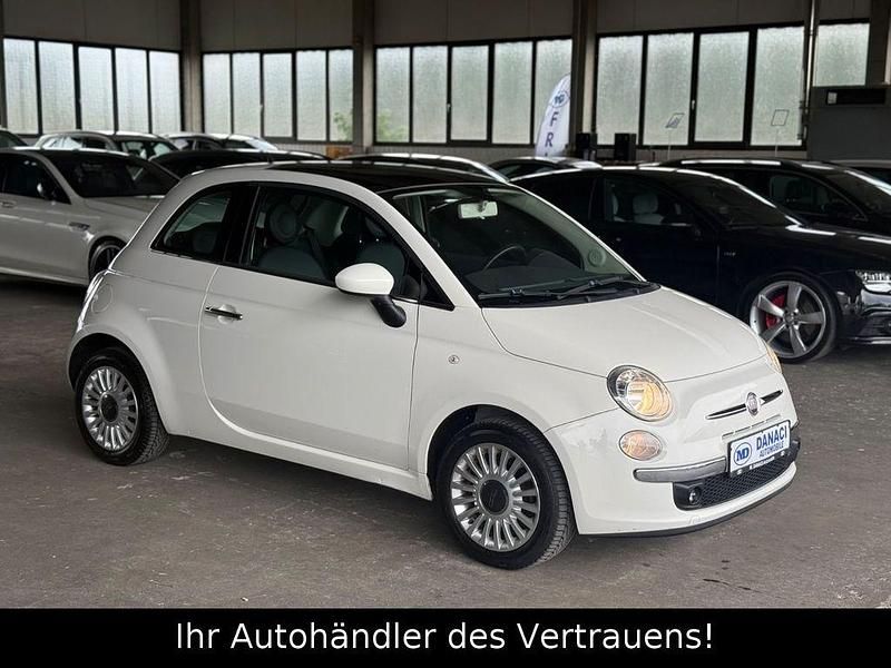 Weiß Gebraucht 2013 Fiat 500 Lounge Kleinwagen | 6.699 € (Fairer Preis) - Bild 1/4