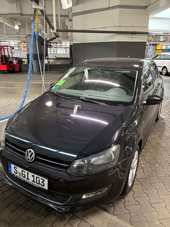 Gebraucht VW Polo Match 90 PS (66 kW) 2012 Schwarz Kleinwagen