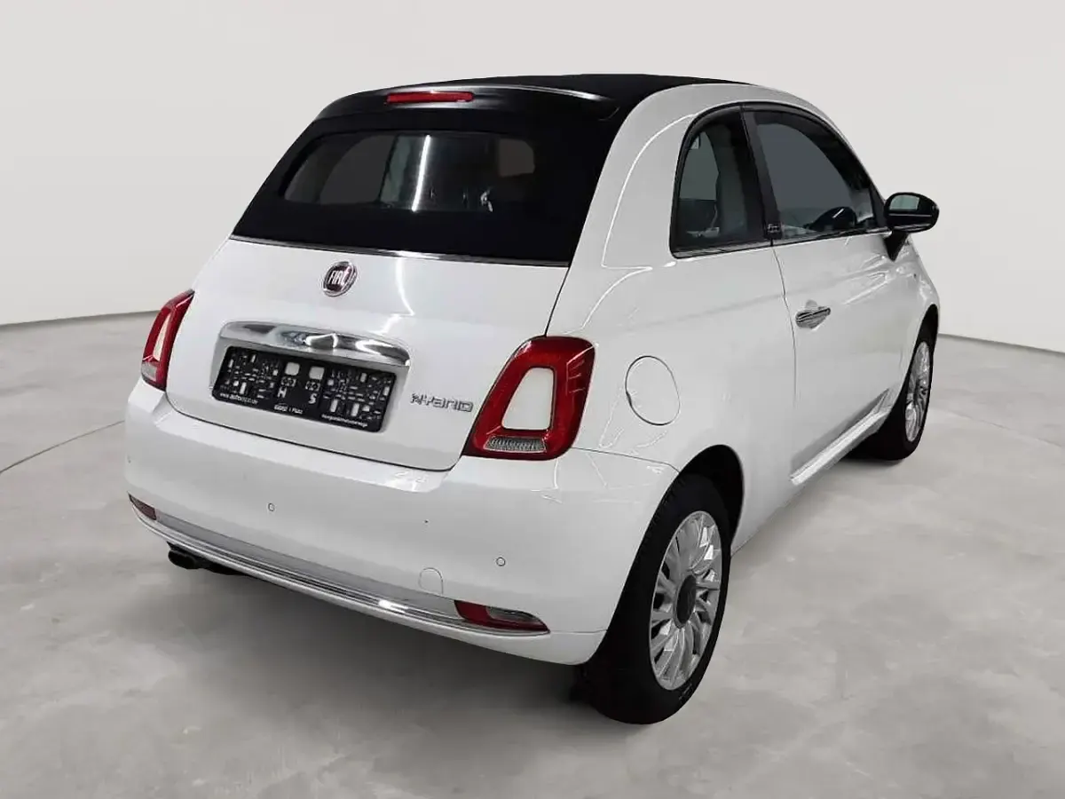 Gebraucht Fiat 500C Dolcevita 70 PS (51 kW) 2023 Gelato weiß Cabrio