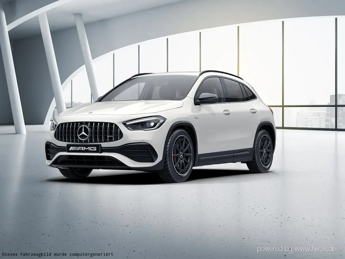 Gebraucht Mercedes GLA35 AMG AMG 306 PS (225 kW) 2021 Unilack polarweiß SUV