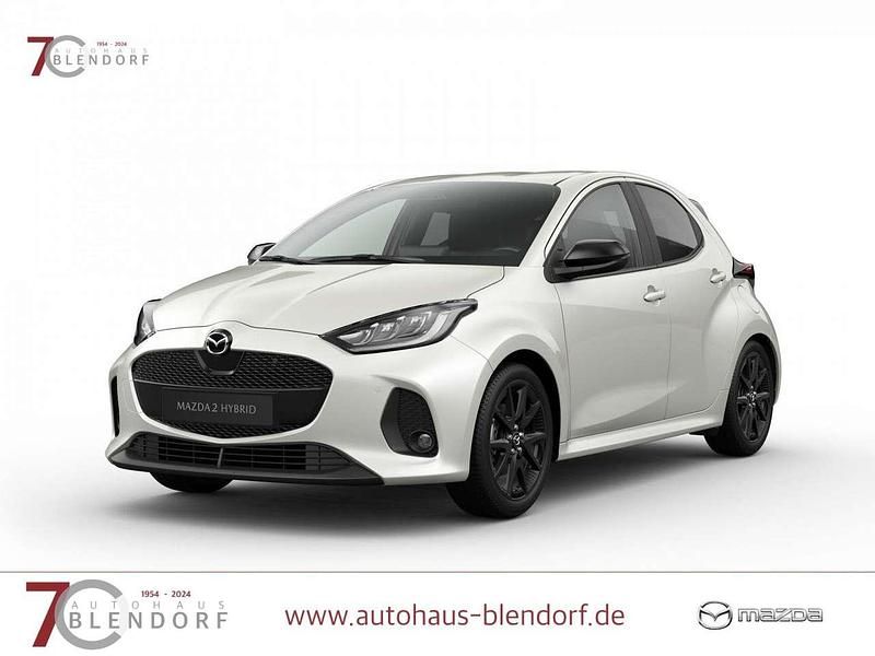 Northern white pearl Neu 2024 Mazda 2 Homura-Line Kleinwagen | 25.840 € (Fairer Preis) - Bild 1/3