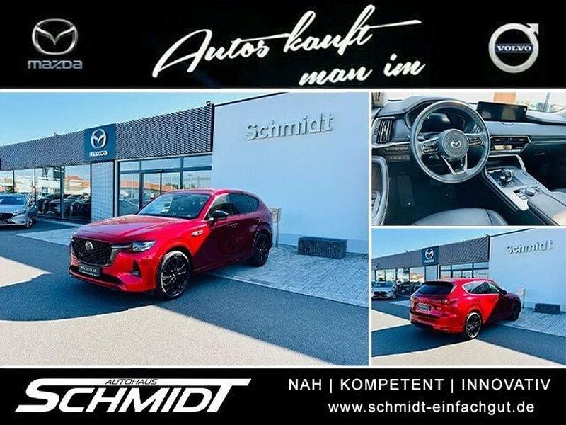 Rot Gebraucht 2023 Mazda CX-60 Homura-Line SUV | 44.990 € (Fairer Preis) - Bild 1/4