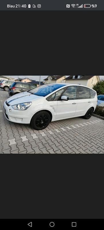 Gebraucht Ford S-MAX S 145 PS (106 kW) 2008 Weiß Van / Kleinbus