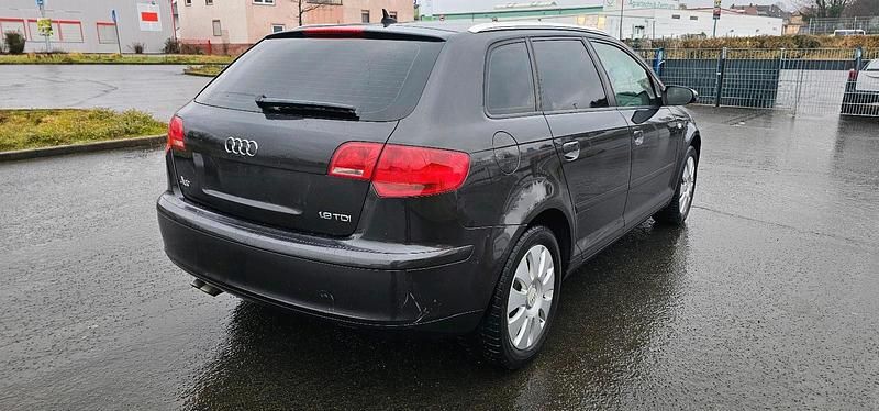 Gebraucht Audi A3 Sportback 105 PS (77 kW) 2007 Schwarz Kleinwagen