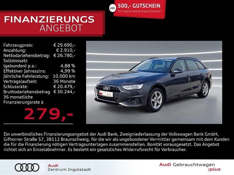 Manhattangrau metallic Gebraucht 2023 Audi A4 Comfort Kombi | 29.690 € (Guter Preis) - Bild 1/3