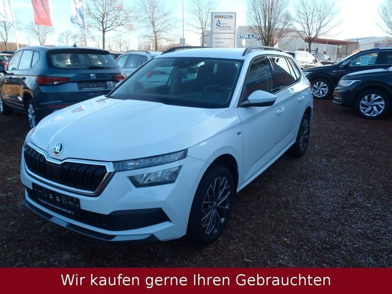 Moonweiss metallic (metallic) Gebraucht 2024 Skoda Kamiq Tour SUV | 22.979 € (Fairer Preis) - Bild 1/4