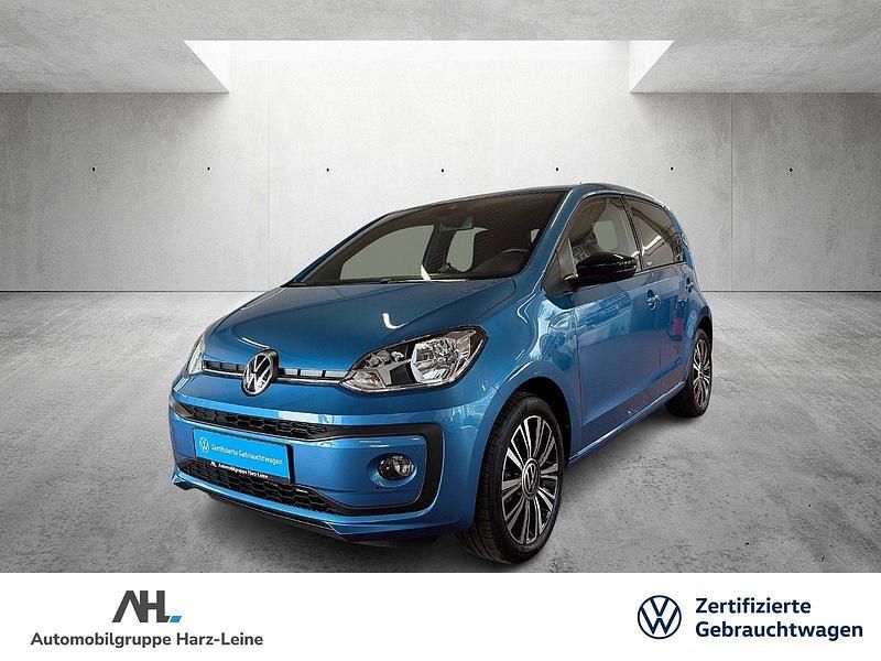 Blau Gebraucht 2021 VW up! Active Kleinwagen | 13.140 € (Fairer Preis) - Bild 1/3