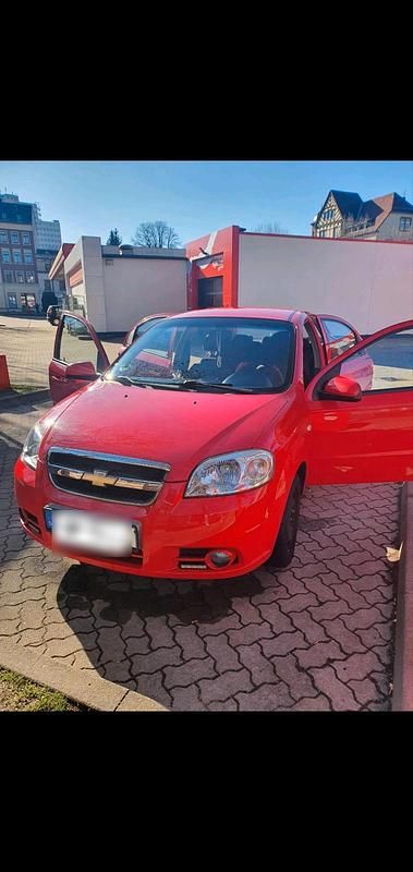 Usata Chevrolet Aveo 2006 Rosso Berlina