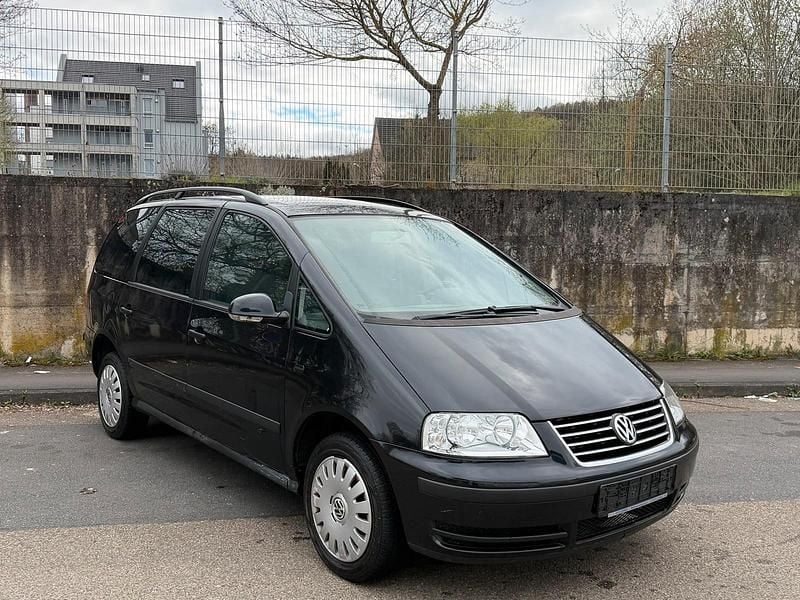 Gebraucht VW Sharan 116 PS (85 kW) 2008 Schwarz Van / Kleinbus