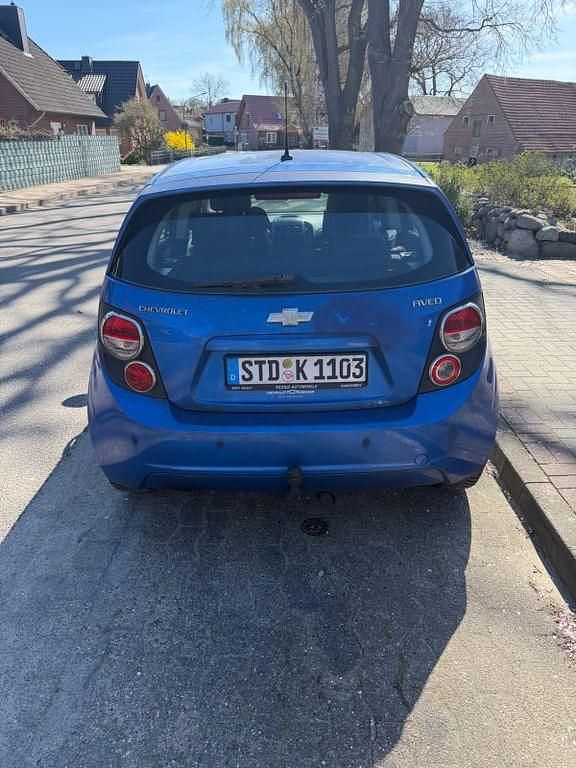 Gebraucht Chevrolet Aveo LTZ 95 PS (69 kW) 2012 Blau Limousine