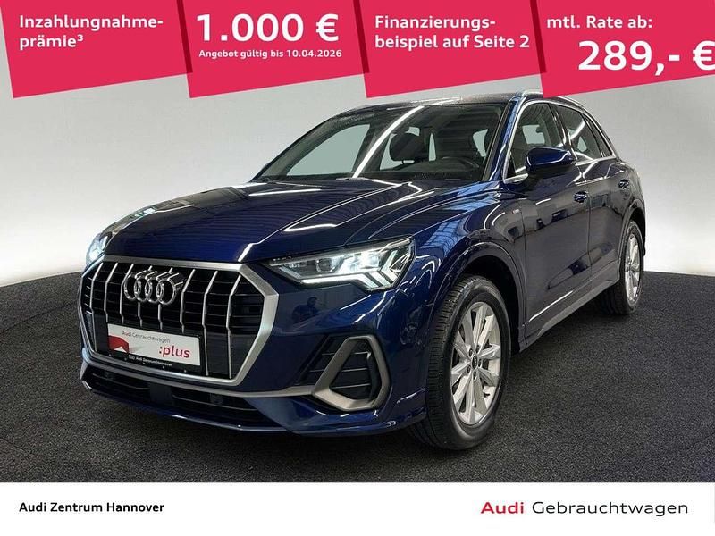 Gebraucht Audi Q3 Design 150 PS (110 kW) 2020 Navarrablau metallic SUV