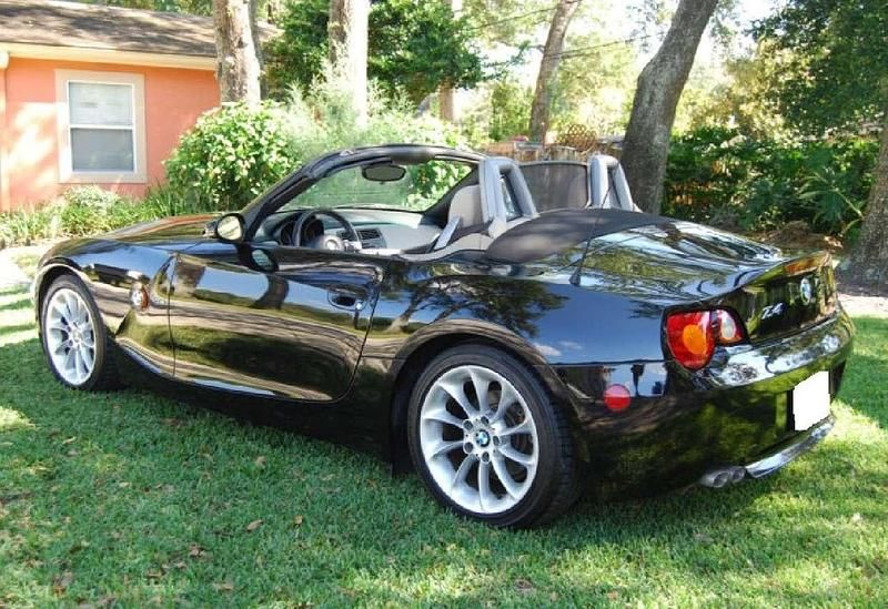 Schwarz Gebraucht 2004 BMW Z4 Cabrio | 10.100 € (Guter Preis) - Bild 1/4