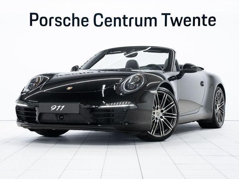 Schwarz Gebraucht 2015 Porsche 911 Carrera Cabriolet Black Edition Cabrio | 97.900 € - Bild 1/4