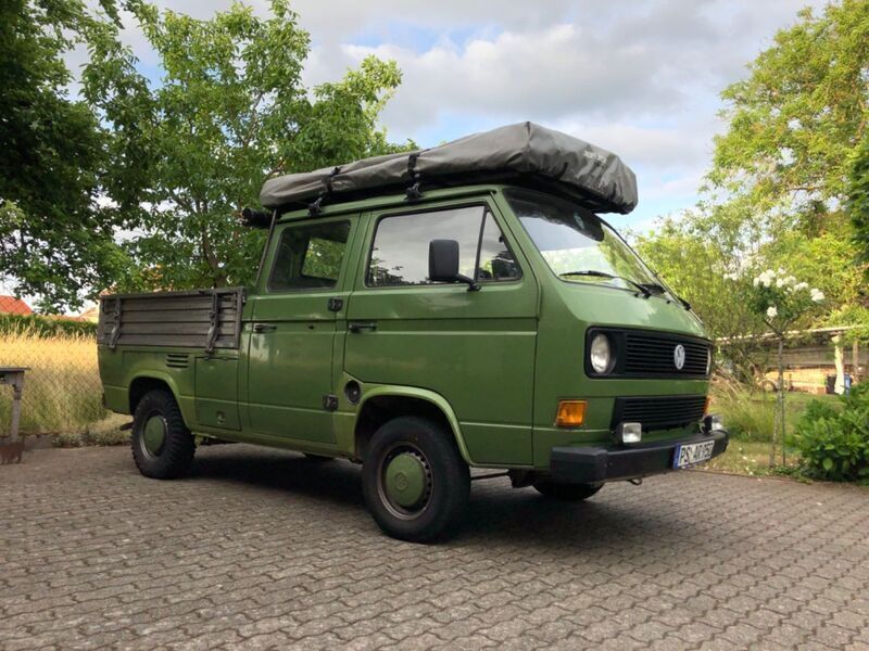 Grün Gebraucht 1990 VW T3 Van | 4.400 € - Bild 1/4