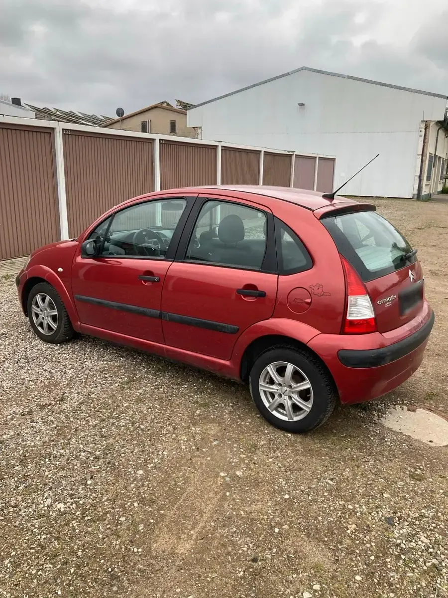 Usata Citroën C3 60 CV (44 kW) 2007 Rosso Berlina