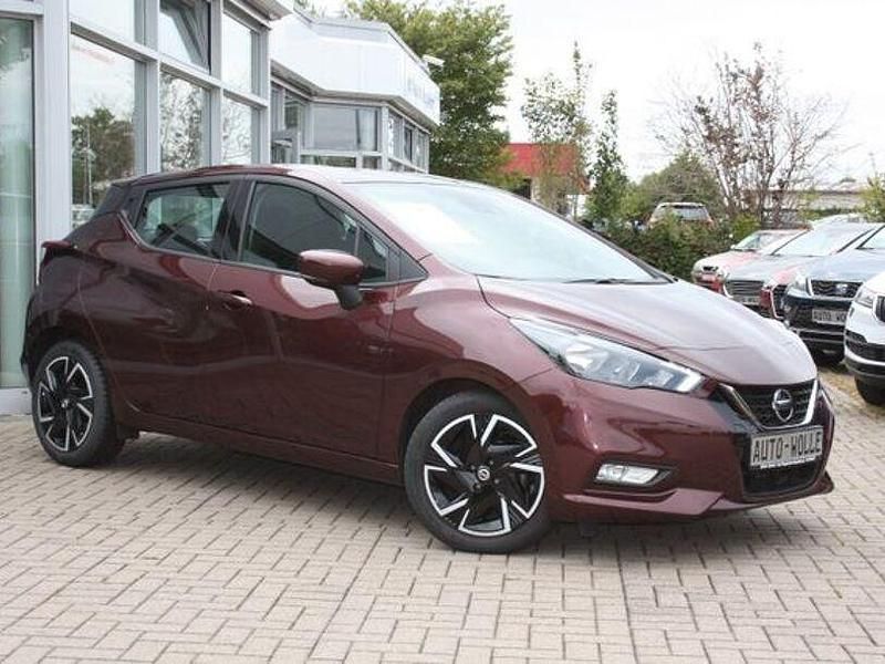 Rot Gebraucht 2021 Nissan Micra N-Way Limousine | 14.950 € (Fairer Preis) - Bild 1/4