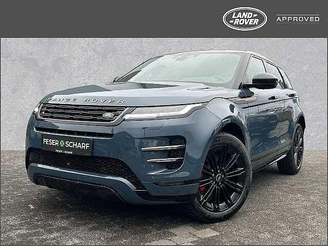 Tribeca blue Gebraucht 2025 Land Rover Range Rover evoque Autobiography | 64.850 € (Teuer) - Bild 1/4